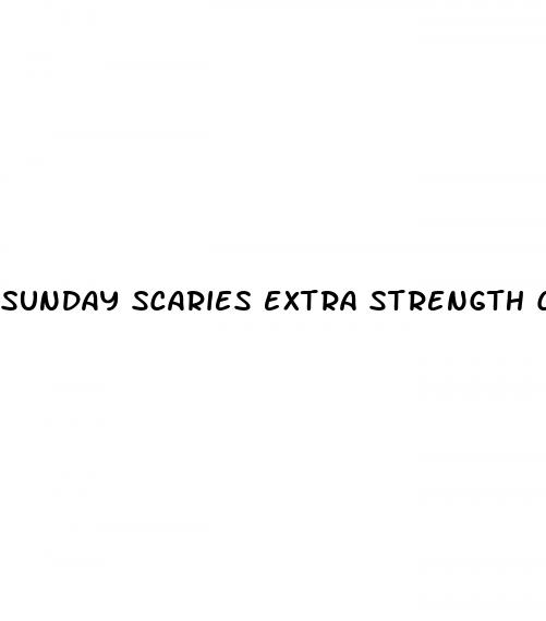 sunday scaries extra strength cbd gummies