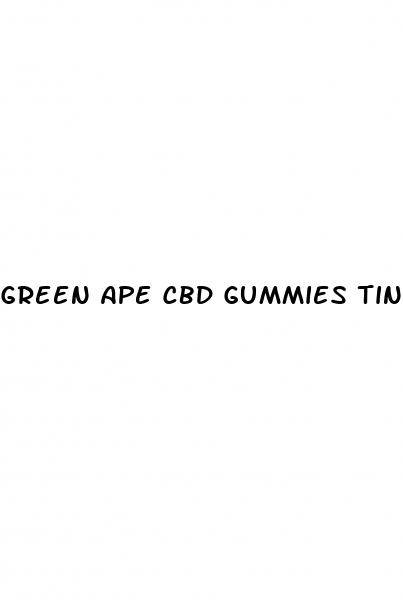 green ape cbd gummies tinnitus