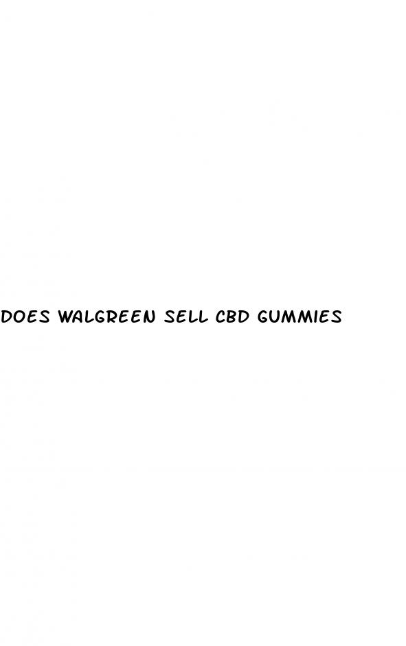 does walgreen sell cbd gummies