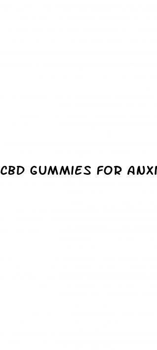 cbd gummies for anxiety and depression