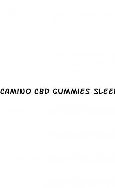 camino cbd gummies sleep