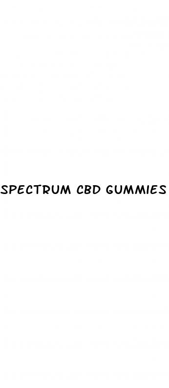 spectrum cbd gummies for kidney disease