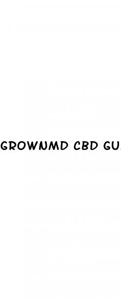 grownmd cbd gummies