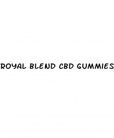 royal blend cbd gummies at walmart