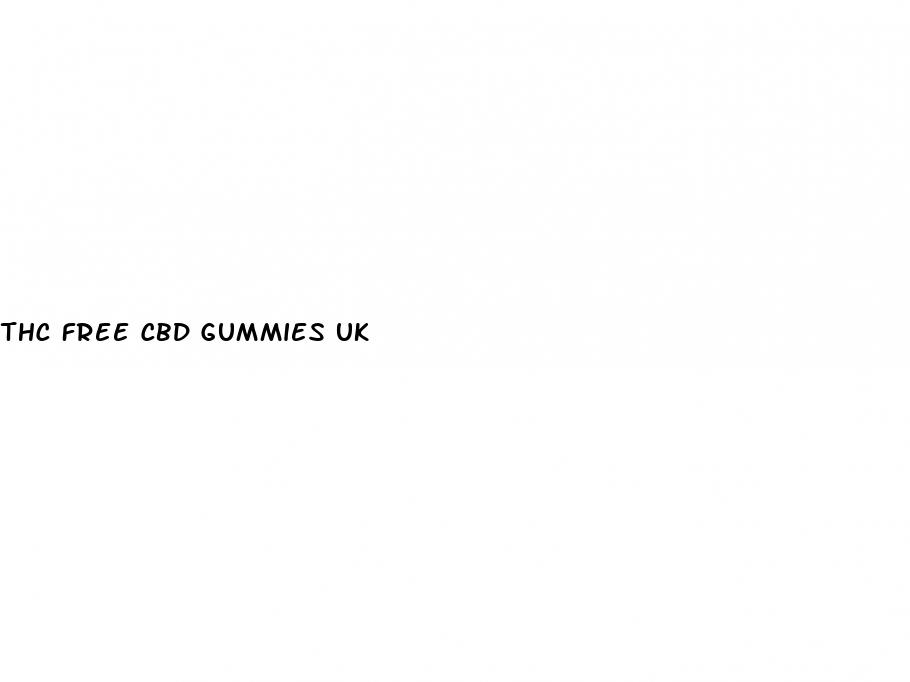 thc free cbd gummies uk