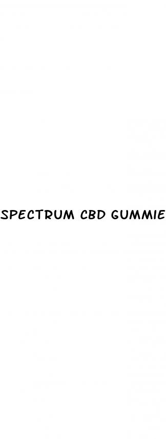 spectrum cbd gummies for diabetes reviews