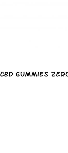 cbd gummies zero thc