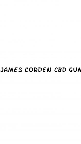 james corden cbd gummies