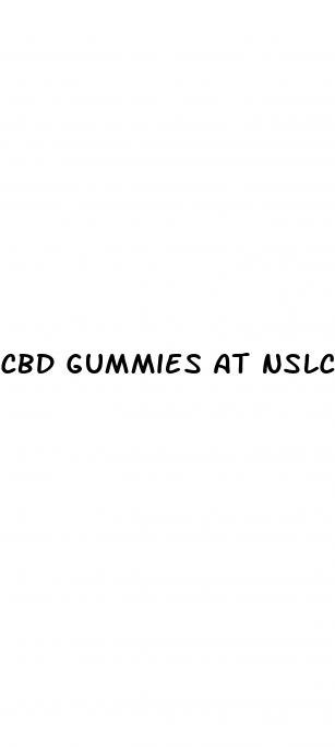 cbd gummies at nslc