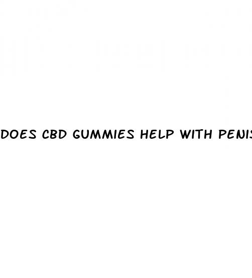 does cbd gummies help with penis size