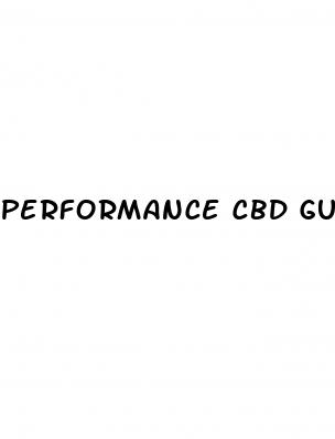 performance cbd gummies shark tank