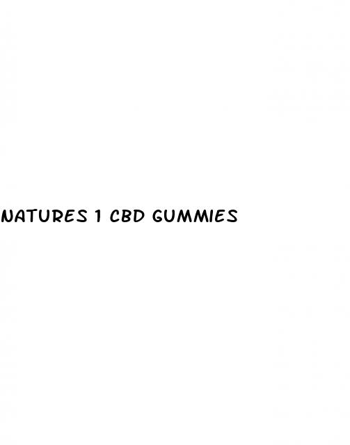 natures 1 cbd gummies