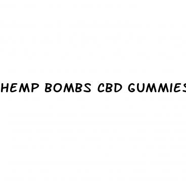 hemp bombs cbd gummies calming blend