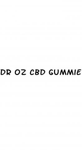 dr oz cbd gummies for enlargement