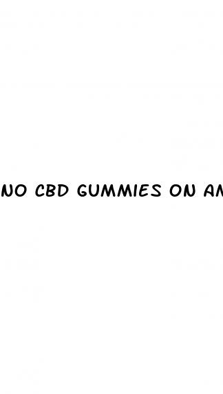 no cbd gummies on amazon