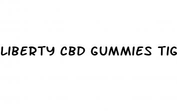 liberty cbd gummies tiger woods