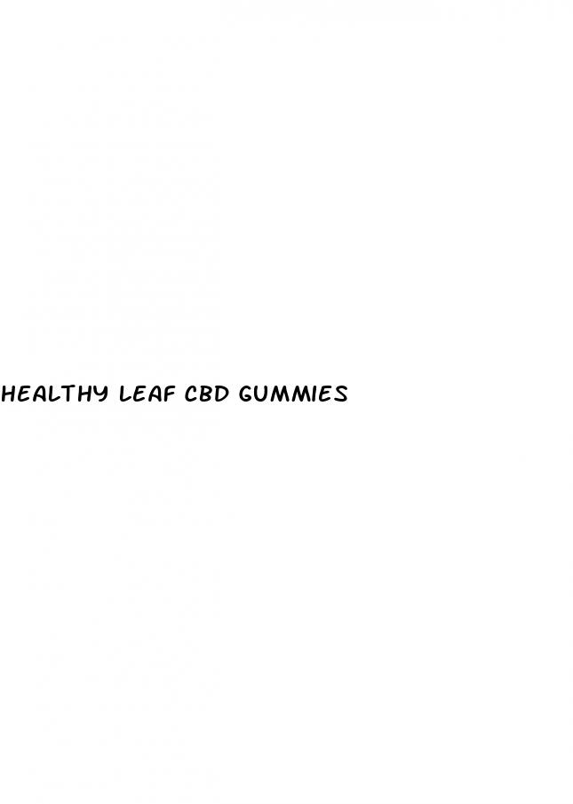 healthy leaf cbd gummies