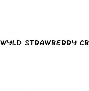 wyld strawberry cbd gummies review