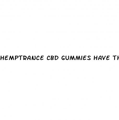 hemptrance cbd gummies have thc in them