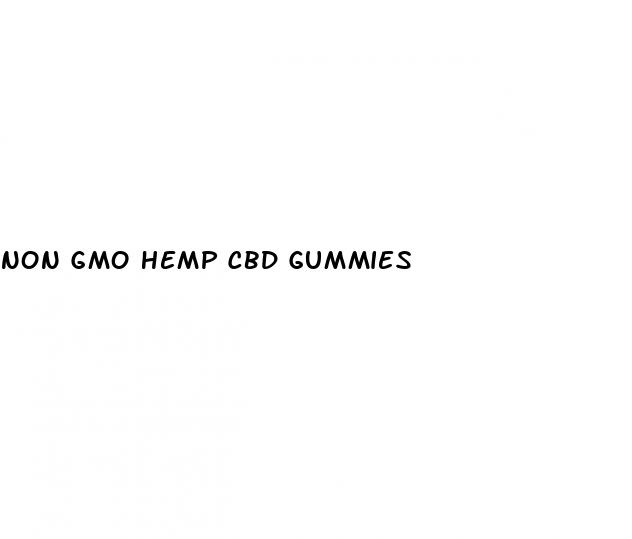 non gmo hemp cbd gummies