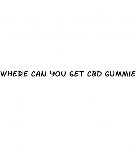 where can you get cbd gummies