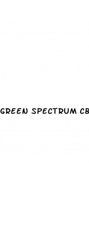 green spectrum cbd gummies cbd isolate formula