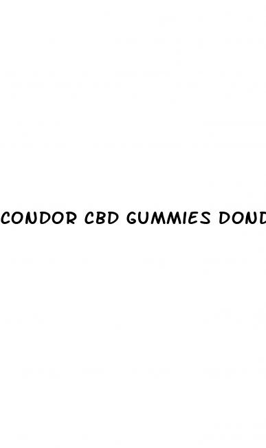 condor cbd gummies donde comprar