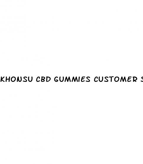 khonsu cbd gummies customer service number