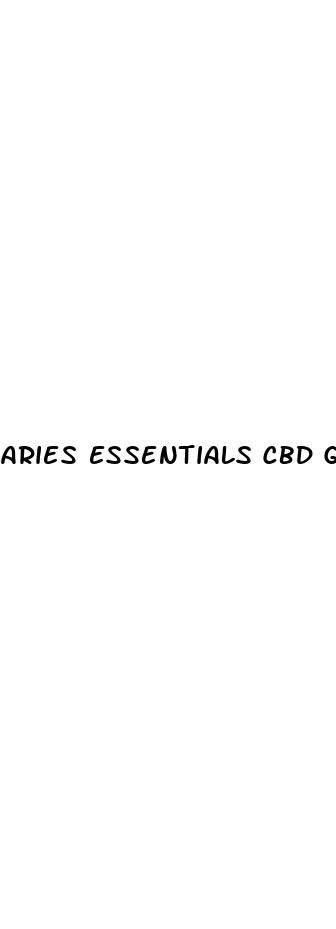 aries essentials cbd gummies