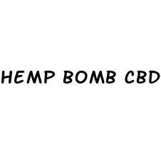 hemp bomb cbd gummies 25ct bottle