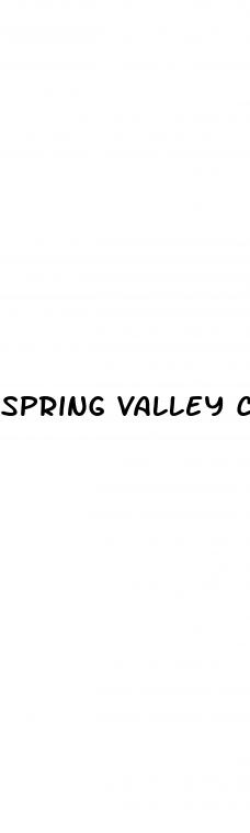 spring valley cbd gummies cost