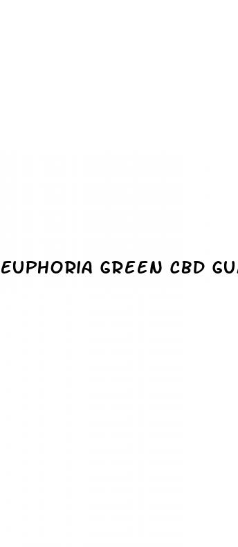 euphoria green cbd gummies amazon