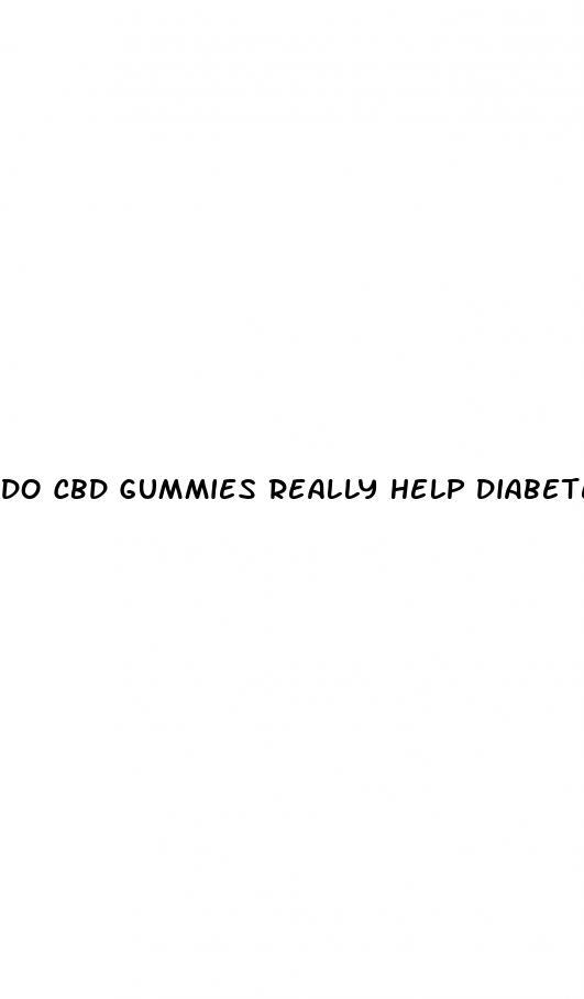 do cbd gummies really help diabetes