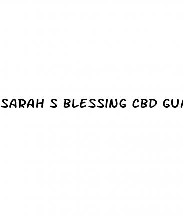 sarah s blessing cbd gummies amazon