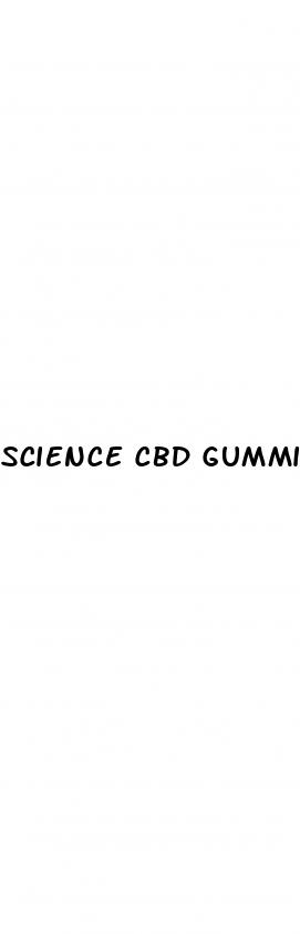 science cbd gummies for ed treatment