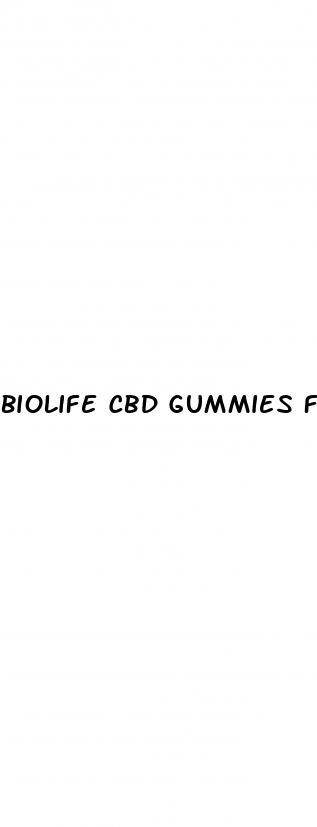 biolife cbd gummies for enlargement