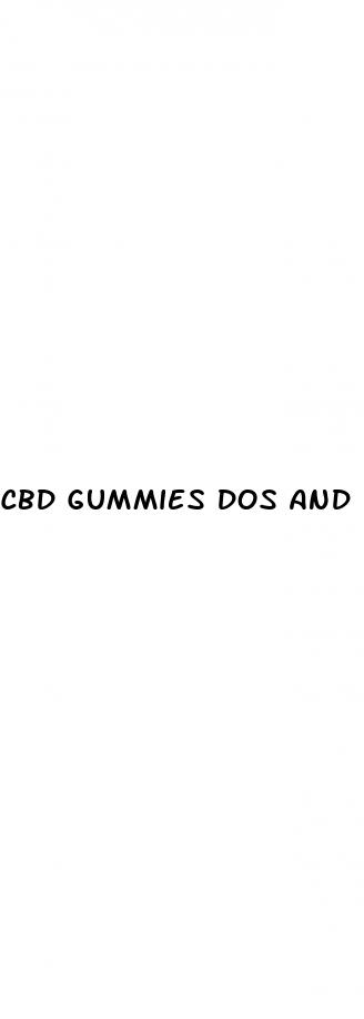 cbd gummies dos and donts