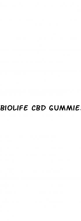 biolife cbd gummies 300mg for ed