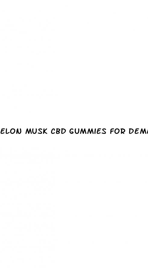 elon musk cbd gummies for dementia