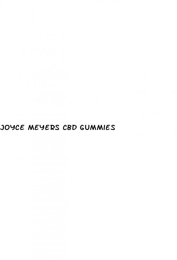 joyce meyers cbd gummies