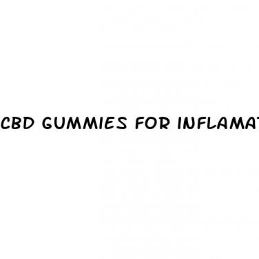 cbd gummies for inflamation