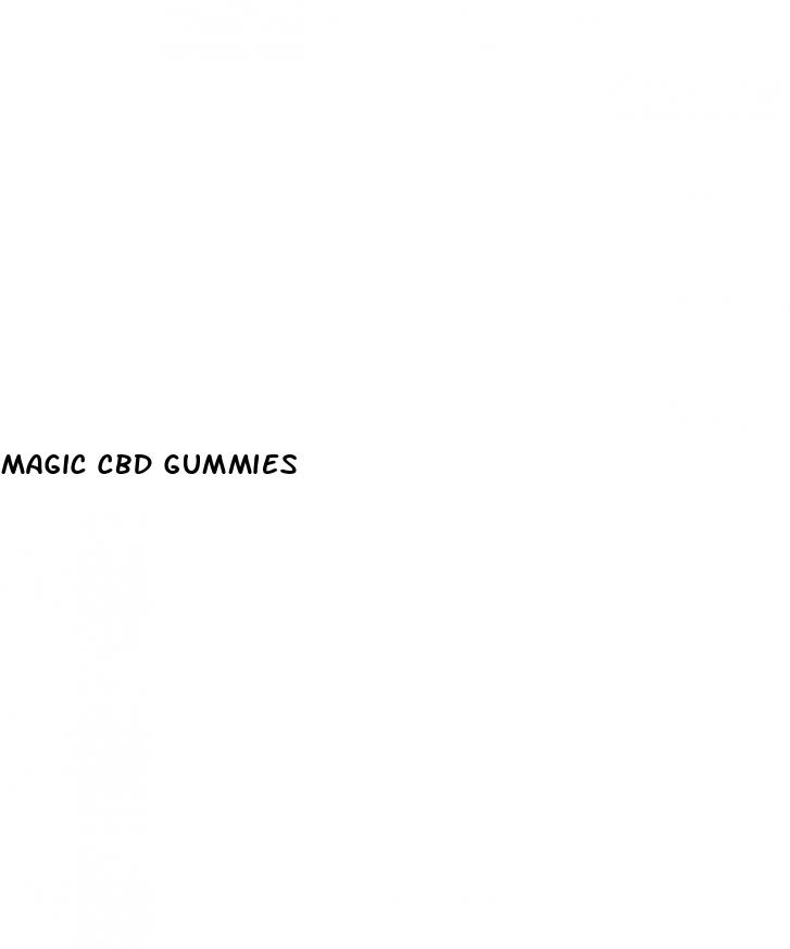 magic cbd gummies