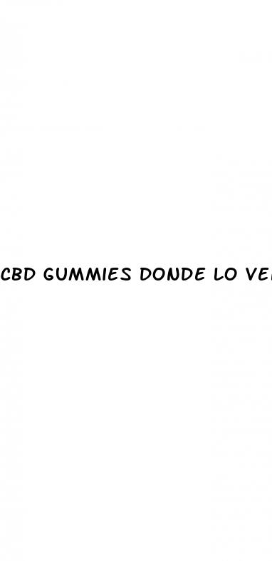 cbd gummies donde lo venden