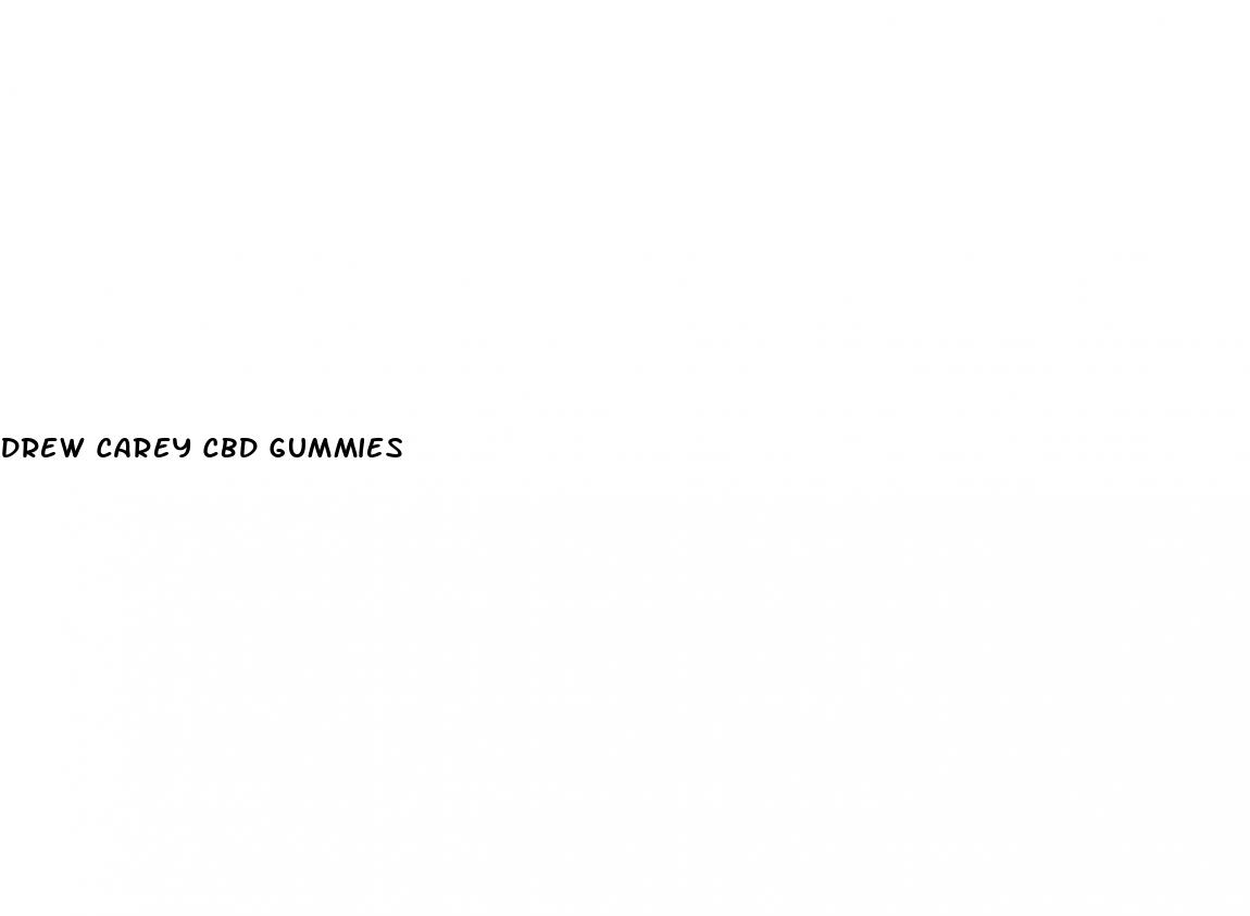 drew carey cbd gummies