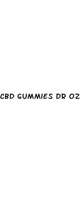 cbd gummies dr oz diabetes