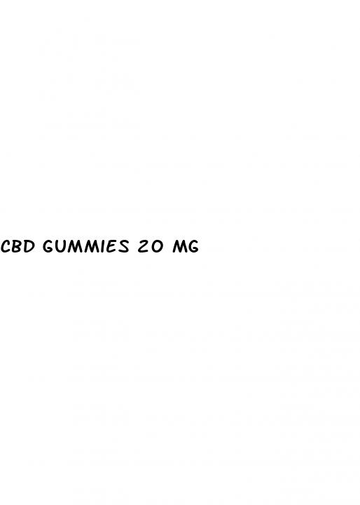 cbd gummies 20 mg