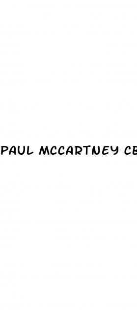 paul mccartney cbd gummies