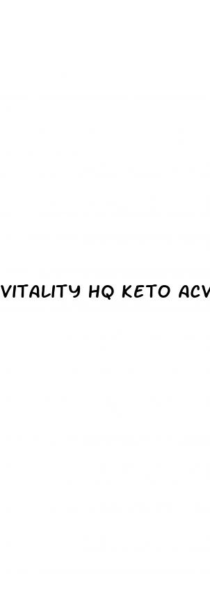 vitality hq keto acv gummies