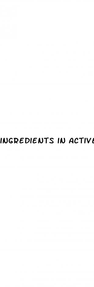 ingredients in active keto acv gummies