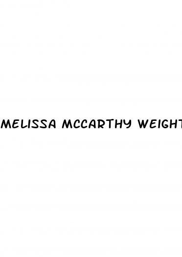 melissa mccarthy weight loss on ellen